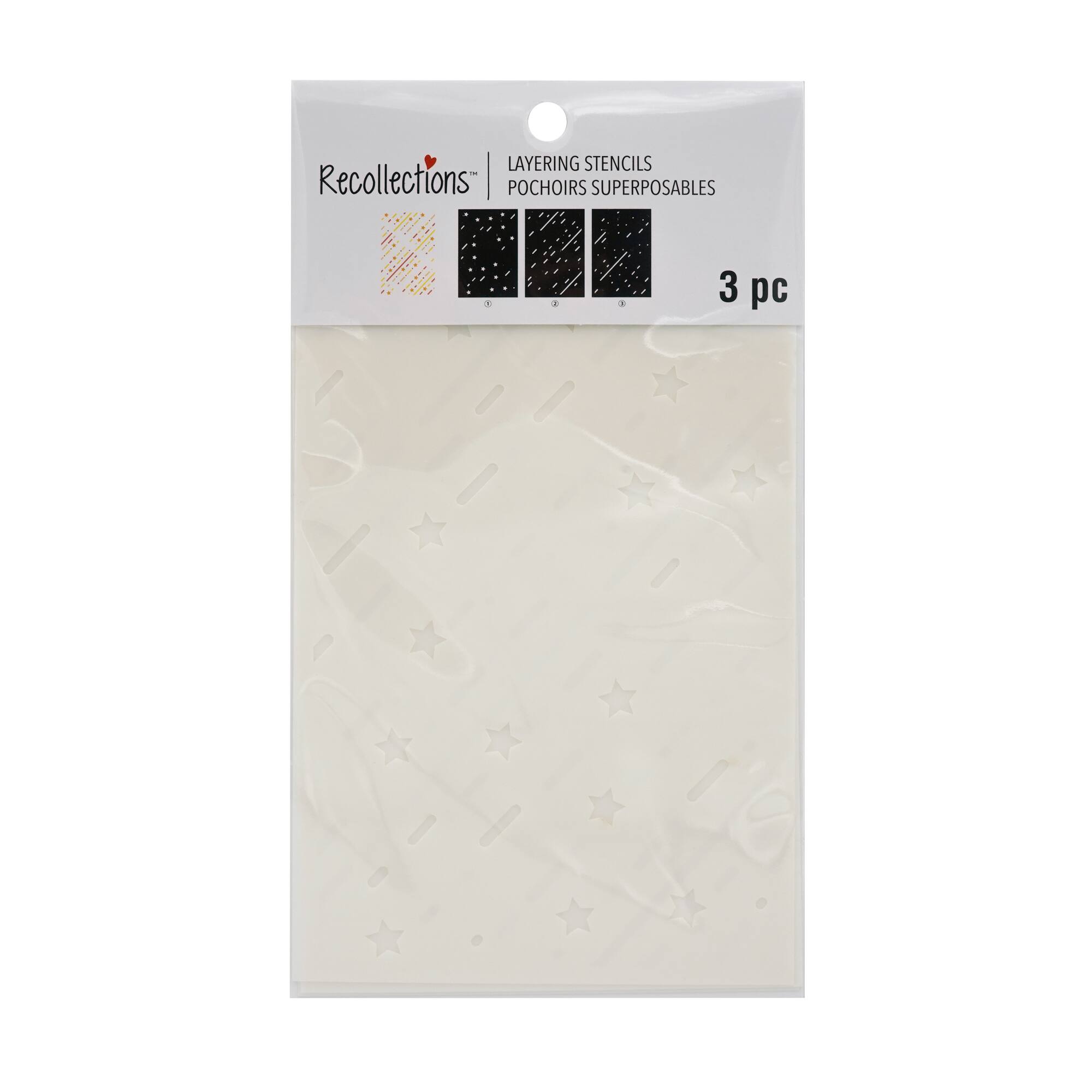 Star Pattern Layering Stencils by Recollections™